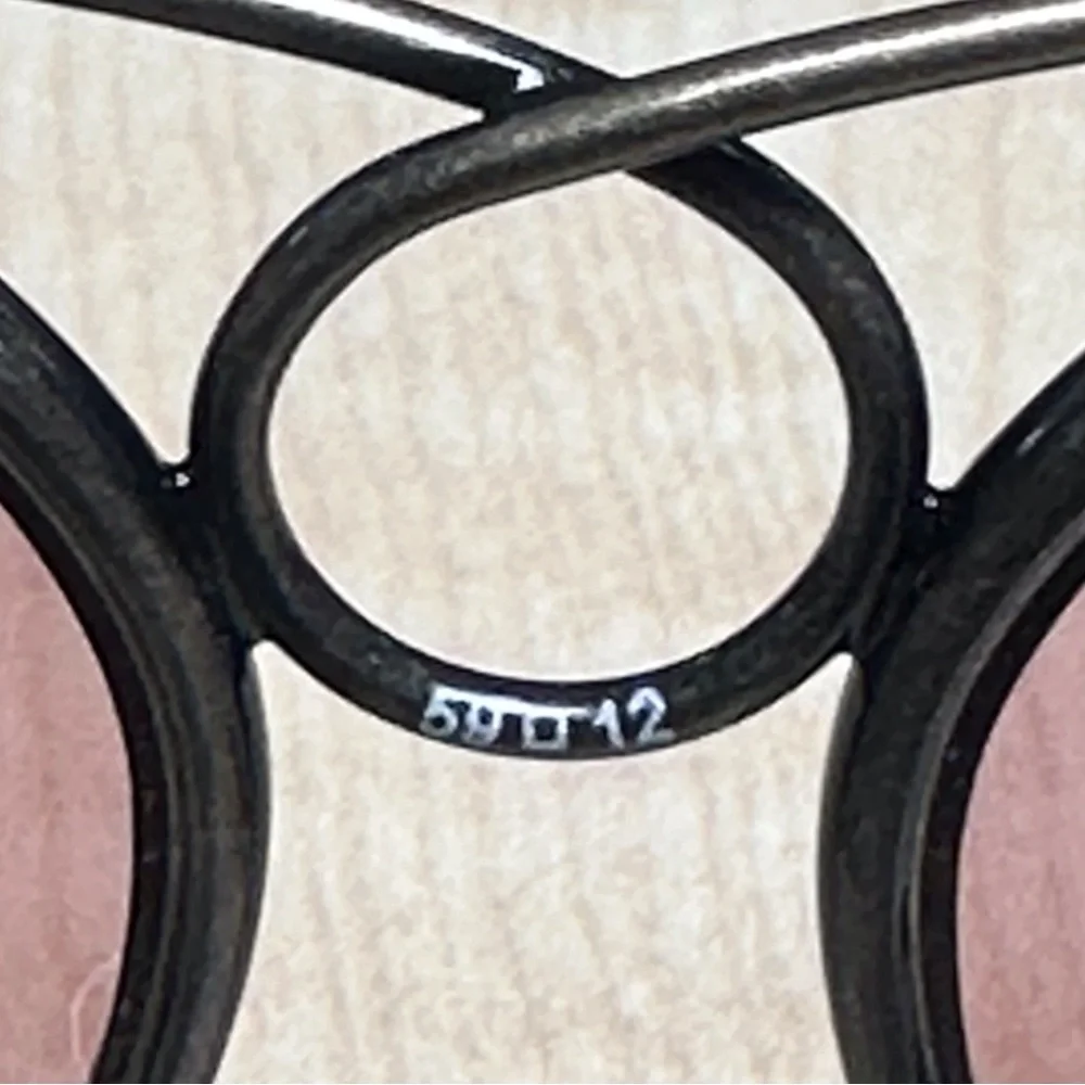 TORY BURCH sunglasses for women aviators with rose pink lenses metal NEW + CASE - Picture 9 of 11